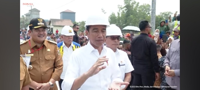 Jokowi soal Perbaikan Jalan di Lampung Baru 60 Persen: Ini Anggaran Rp800 Miliar