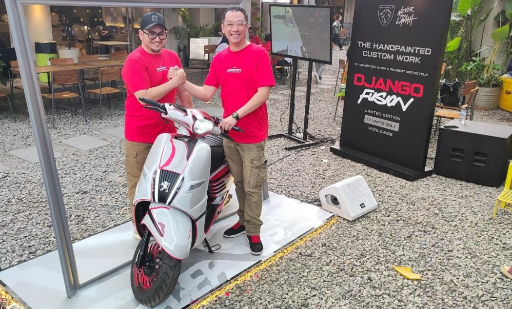 Peugeot Django X Nevertoolavish Dijual Rp78 Juta, Cuma Ada 17 Unit di Dunia