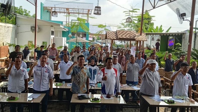 Konsolidasi Tim Pemenangan Dapil Sumut I, Bacaleg Perindo Januazir Chuwardi Gelar Bimtek