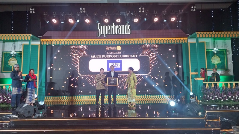 Rexco Raih Penghargaan Superbrands Indonesia Awards 2023 pada Kategori Multi Purpose Lubricant