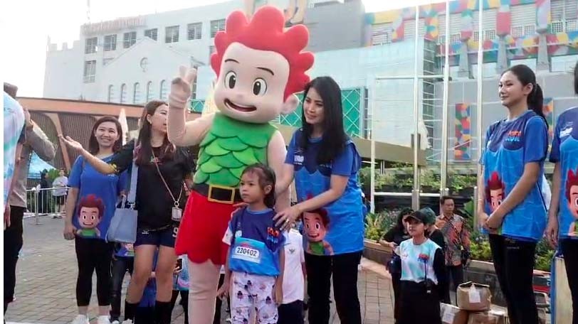 Ribuan Peserta Ramaikan MAG Kiko Run, Liliana Tanoesoedibjo: Anak-Anak Menyukainya