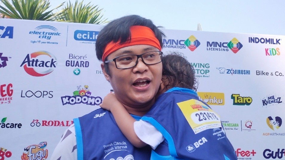 Ikut MAG Kiko Run 2023, Anak-Anak Bahagia Bertemu Animasi Kiko
