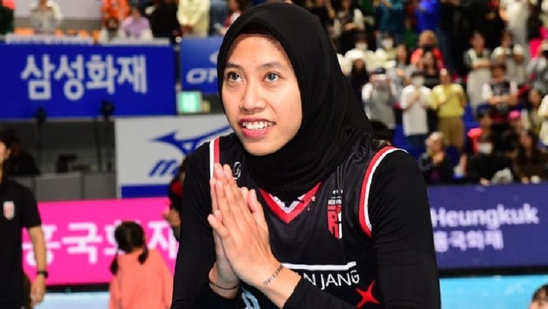 Spike Geledek Megawati Bikin Lawan Gemetar! Pelatih Hillstate Acungkan 2 Jempol