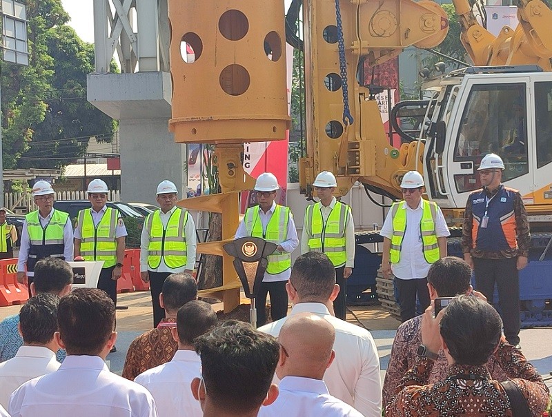 Proyek LRT Jakarta Fase 1B Velodrome-Manggarai Mulai Dibangun, Telan Anggaran Rp5,5 Triliun 
