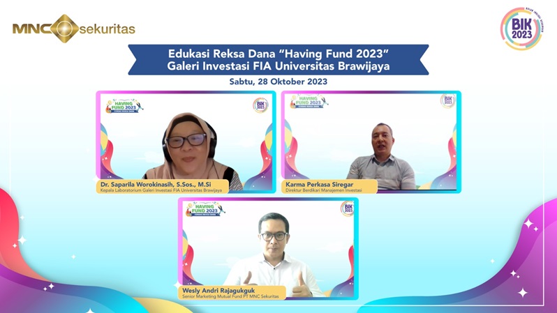 Berdikari Manajemen Investasi Dukung Edukasi Reksa Dana MNC Sekuritas kepada Mahasiswa Universitas Brawijaya