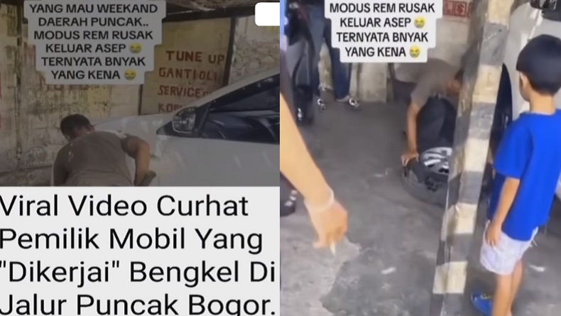 Viral Pengendara Mobil Merasa Dikerjai Bengkel di Puncak Pass Cianjur