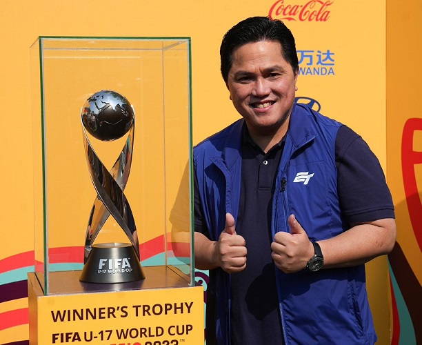 Ini Sosok yang Dipercaya Garap Pembukaan Piala Dunia U-17 2023, Erick Thohir: Pasti Paling Meriah!
