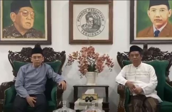 Disambut Dzuriyyah Ponpes Tebuireng, TGB Sampaikan Salam Ganjar-Mahfud MD