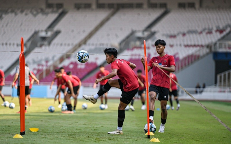 Reno Salampessy Optimistis Timnas Indonesia U-17 Lolos Fase Grup Piala Dunia U-17 2023