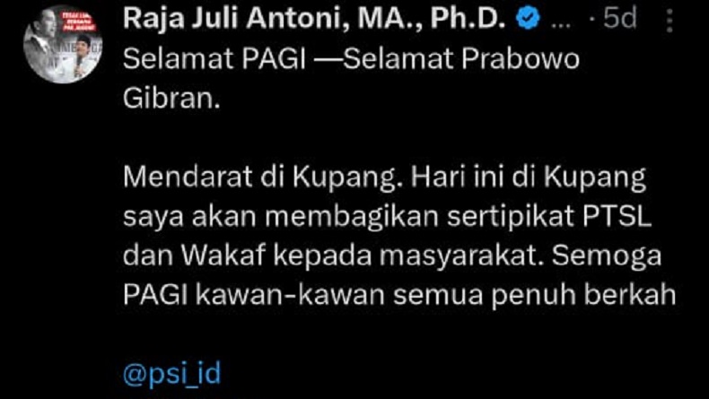 Wamen ATR/BPN Banjir Kecaman, Diduga Salahgunakan Wewenang untuk Kampanye Prabowo-Gibran