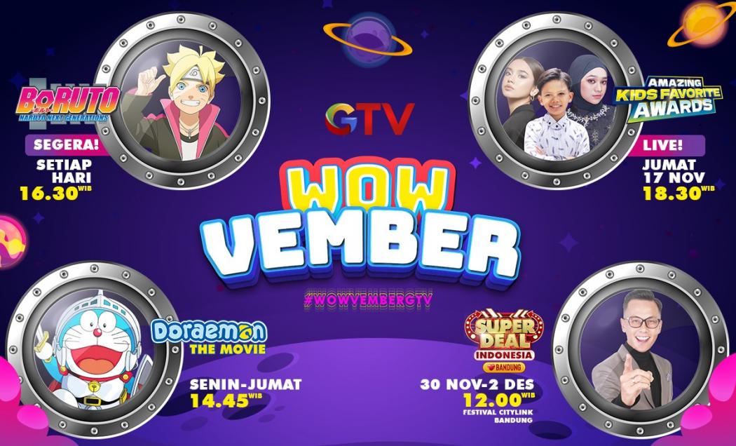 Ajang Penghargaan Ikon Favorit Anak sampai Kaya Bikin November Makin Wow!