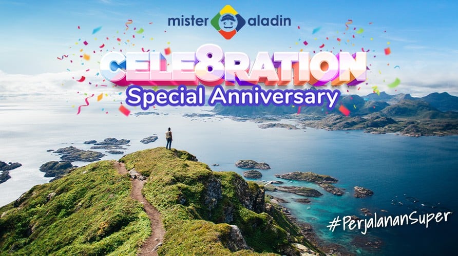 Mister Aladin Berikan Diskon Liburan hingga Rp800.000 di CELE8RATION