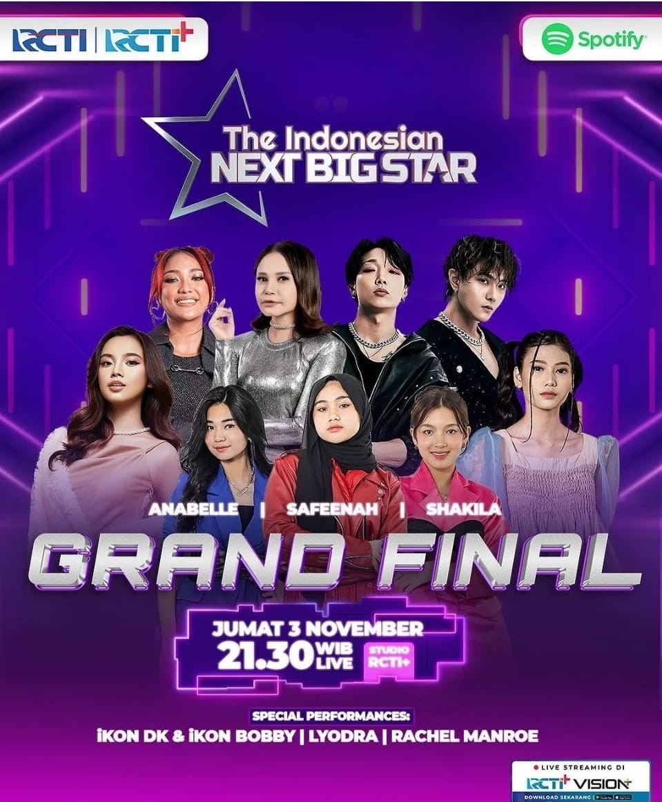 Siapa Juara The Indonesian Next Big Star? Saksikan Malam Ini di RCTI