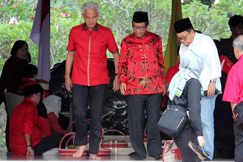 Survei ICRC: Elektabilitas Ganjar-Mahfud 29,1 Persen, Berpeluang Lolos Putaran 2 Pilpres