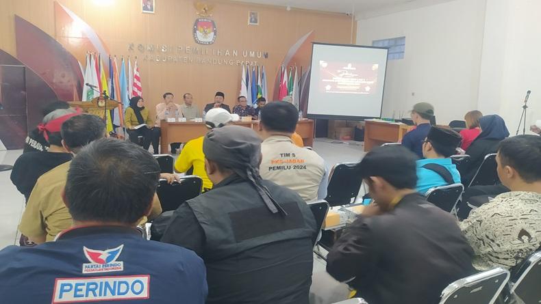 Penetapan DCT, 680 Caleg DPRD Bandung Barat Resmi Jadi Kontestan Pemilu 2024