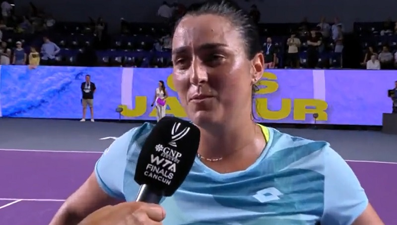 Viral Petenis Ons Jabeur Menangis Janji Sumbangkan Hadiah WTA Finals 2023 untuk Palestina
