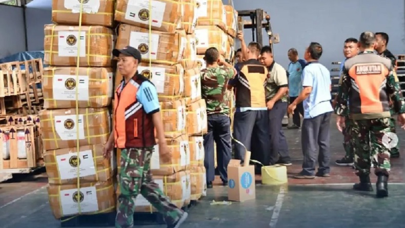 Indonesia Peduli Gaza, TNI AU Kerahkan 2 Pesawat Hercules Kirim Bantuan Kemanusiaan