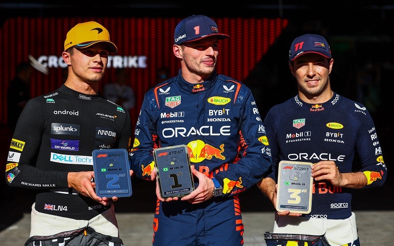 Dominasi Sprint Race F1 GP Brasil 2023, Max Verstappen Tak Tampil Maksimal
