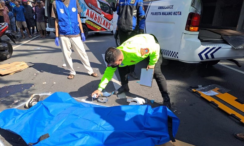 Kronologi Mahasiswa di Malang Tewas Terlindas Bus Pariwisata, Jatuh saat Pacu Motor