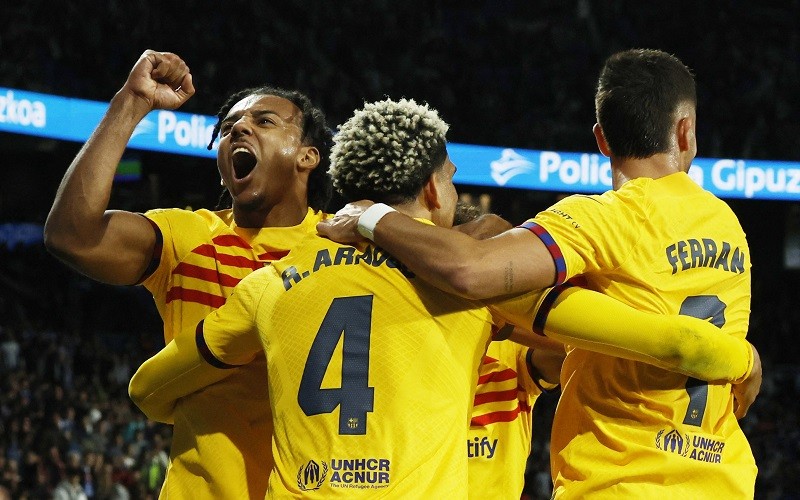 Hasil Liga Spanyol 2023/2024: Barcelona Kerja Keras Tumbangkan Real Sociedad