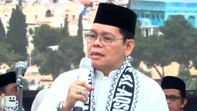 Orasi Aksi Bela Palestina, Sekjen MUI: Ini Masalah Kemanusiaan