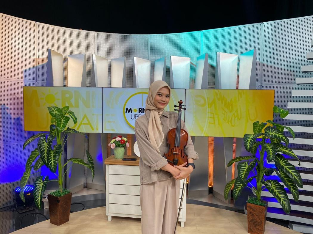 Kisah Vinka Belajar Biola dari 4 Tahun, Kini Piawai Jadi Violinist hingga Guru di Usia Muda