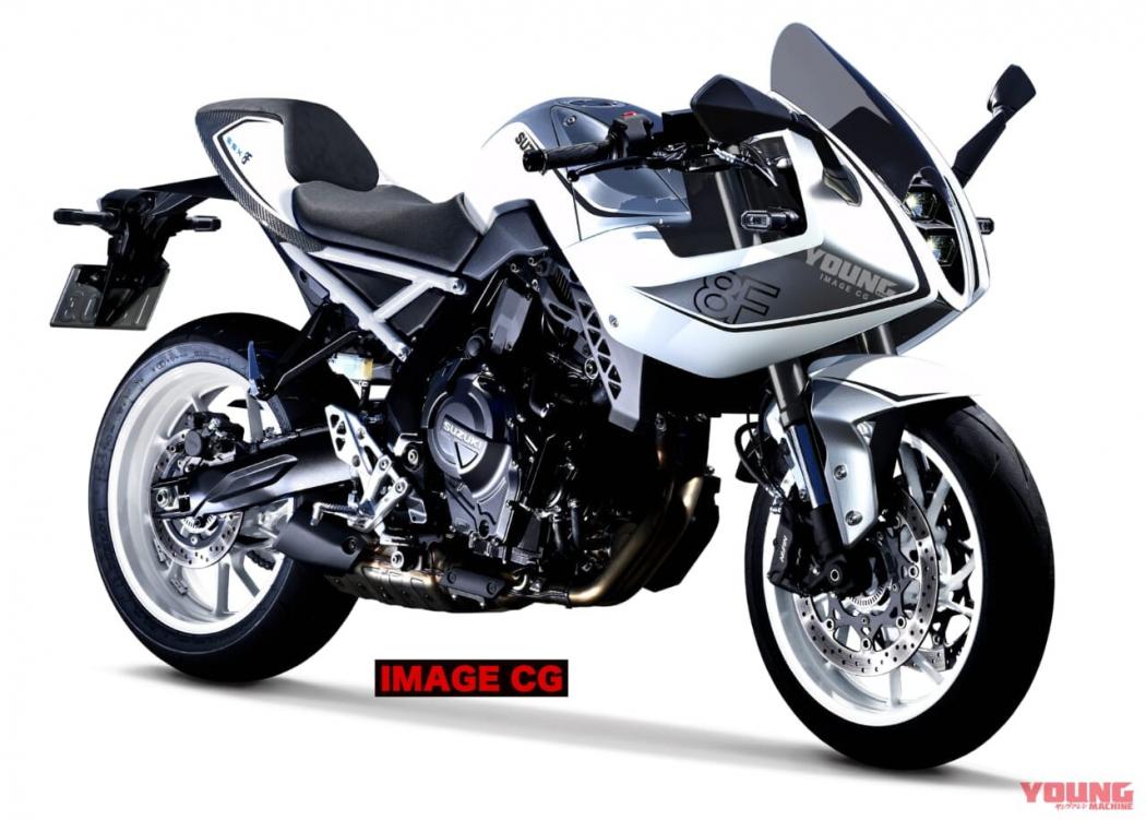 Makin Seksi, Suzuki GSX-8S Tampil dengan Fairing Setengah