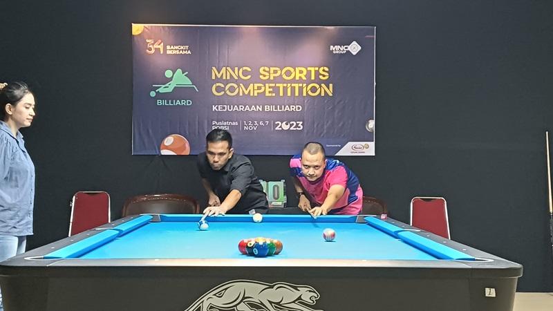Ibnu Fajar MNC Finance Juara Final Biliar HUT ke-34 MNC Group Nomor Tunggal