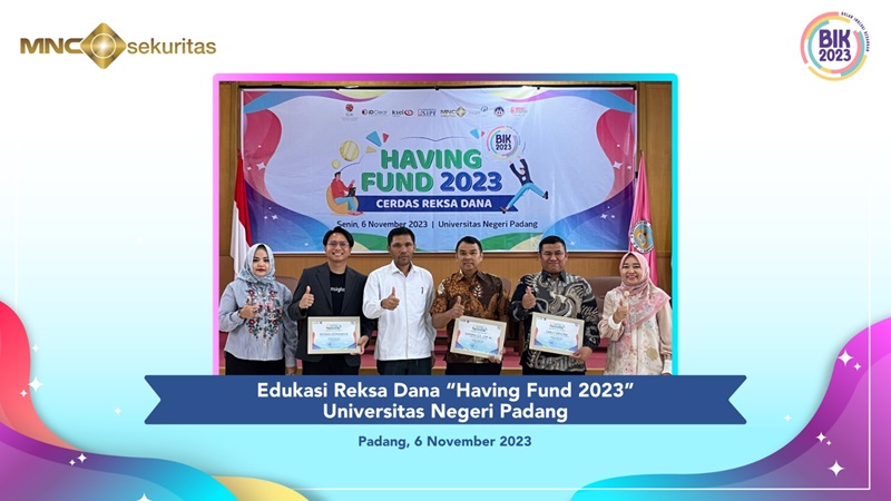 MNC Sekuritas dan Insight Investments Management Kolaborasi Edukasi Reksa Dana di FEB Universitas Negeri Padang