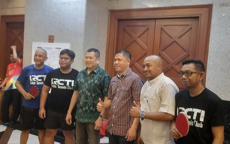 Hary Tanoesoedibjo Tonton Final Turnamen Tenis Meja HUT Ke-34 MNC Group, Ketua Panitia: Memuaskan!
