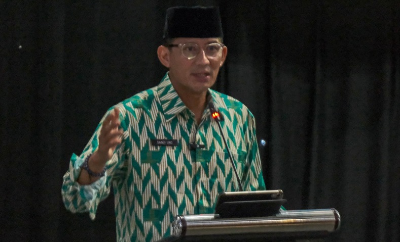 Hadiri Forum ICMI di Makassar, Menparekraf Sandiaga Uno Ingatkan Pentingnya Ekonomi Hijau 