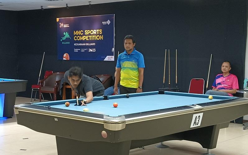 Seru dan Meriah, Turnamen Biliar HUT Ke-34 MNC Group Dipuji Peserta