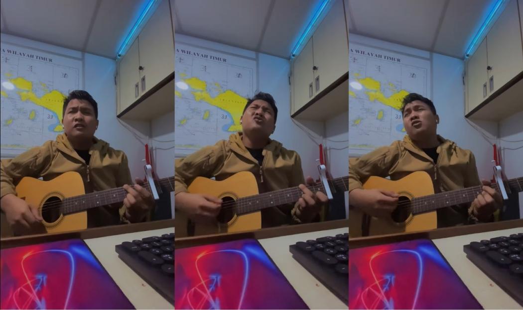 Sisi Lain Joko Sinyo, Perwira Badan Keamanan Laut yang Lolos Top 10 Trending Star