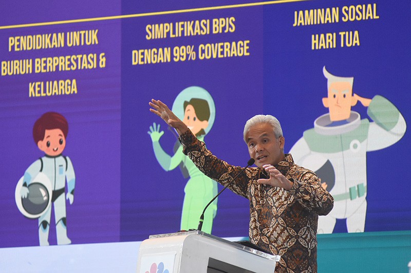 Ganjar Pranowo Janji Upayakan Kesejahteraan Buruh, Ini Peran Penting Mereka bagi Kemajuan Ekonomi RI
