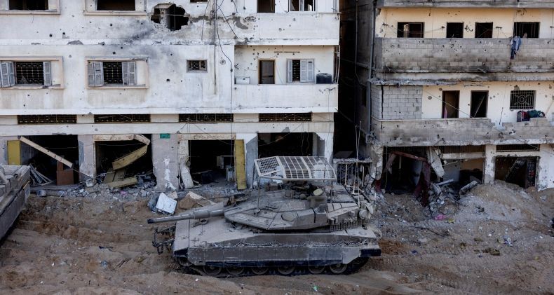 Tank-Tank Israel Mulai Masuk Jantung Kota Rafah