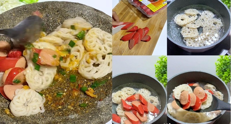 Resep Seblak Cobek yang Menggugah Selera, Bahannya hanya Sosis dan Kerupuk!