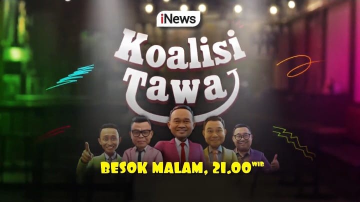 Koalisi Tawa: Debat yang Bikin Geleng Kepala dan Gelak Tawa, Mulai Besok Malam di iNews