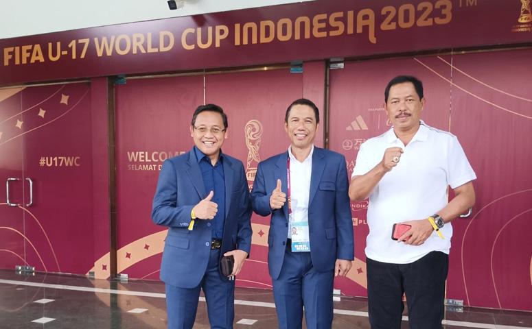 2 Pemain Jateng Berlaga di Piala Dunia U-17, Nana Sudjana Beri Dukungan Langsung ke GBT