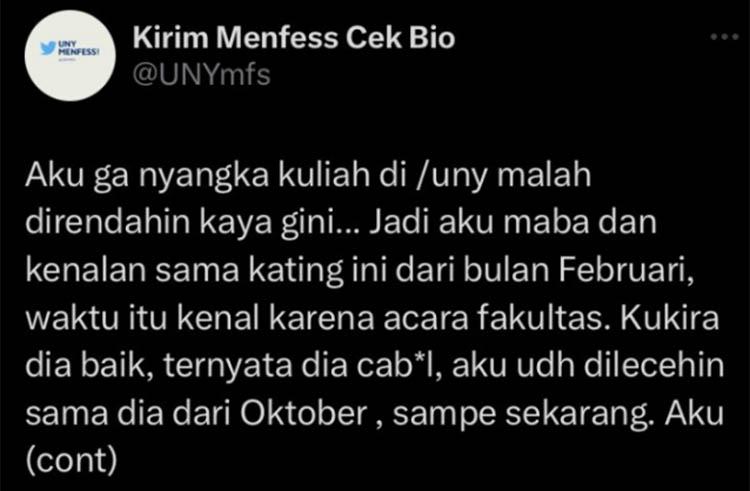 Polda DIY Turun Tangan Selidiki Kasus Dugaan Pelecehan Seks Mahasiswa UNY