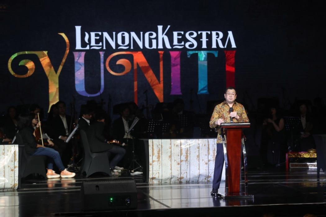 Hadiri Lenong Kestra Yu Niti, Hary Tanoesoedibjo: Budaya Nusantara Bisa Jadi Pemersatu Bangsa
