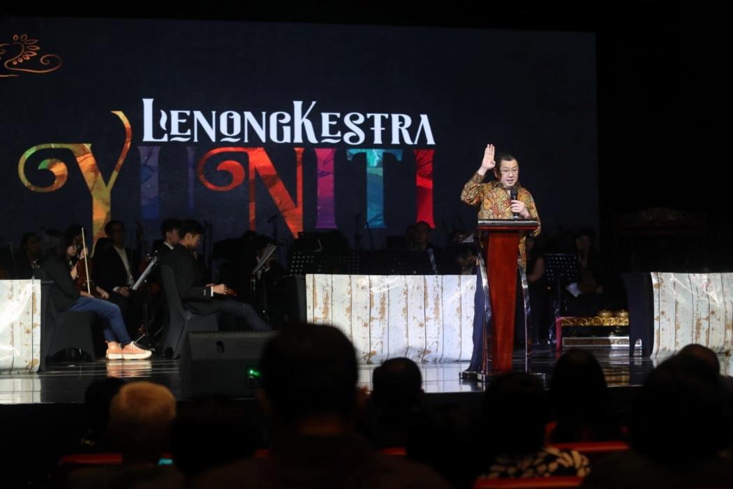 Nikmati Gelaran Lenong Kestra Yu Niti, Hary Tanoesoedibjo: Budaya yang Harus Dilestarikan