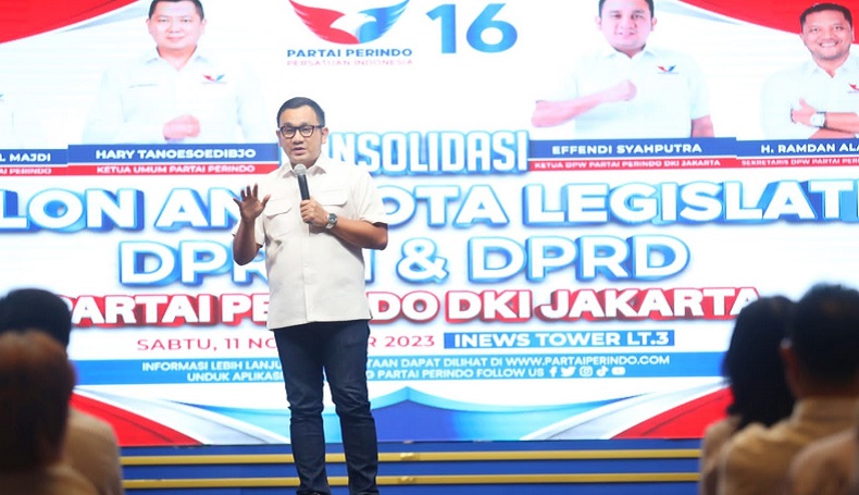 Ketua DPW Perindo DKI Sebut Arahan Hary Tanoesoedibjo Berikan Energi Baru di Pemilu 2024