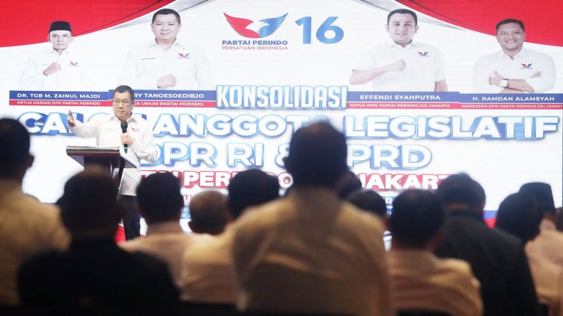 HT Optimistis dengan Kualitas Caleg Partai Perindo: Punya Kapasitas