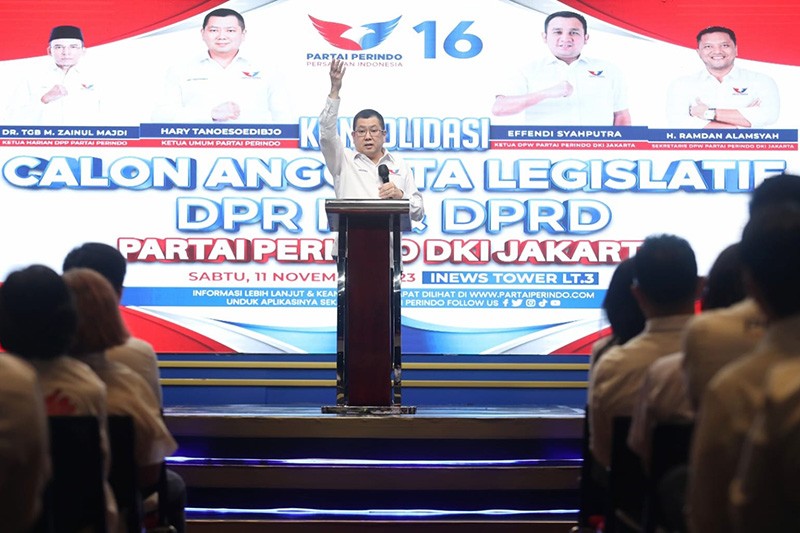 Survei IPO: Elektabilitas Partai Perindo 4,1 Persen, Lolos ke Senayan