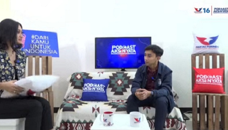 Hindari Hoaks Politik, Bacaleg Perindo Jhondry Fernando Ajak Anak Muda Lebih Verifikatif 