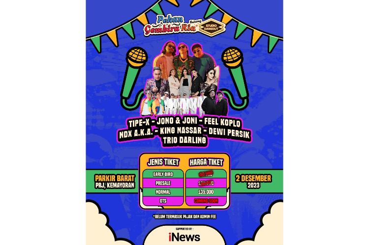 Pekan Gembira Ria Bareng Studio Dangdut akan Segera Hadir, Catat Tanggalnya!