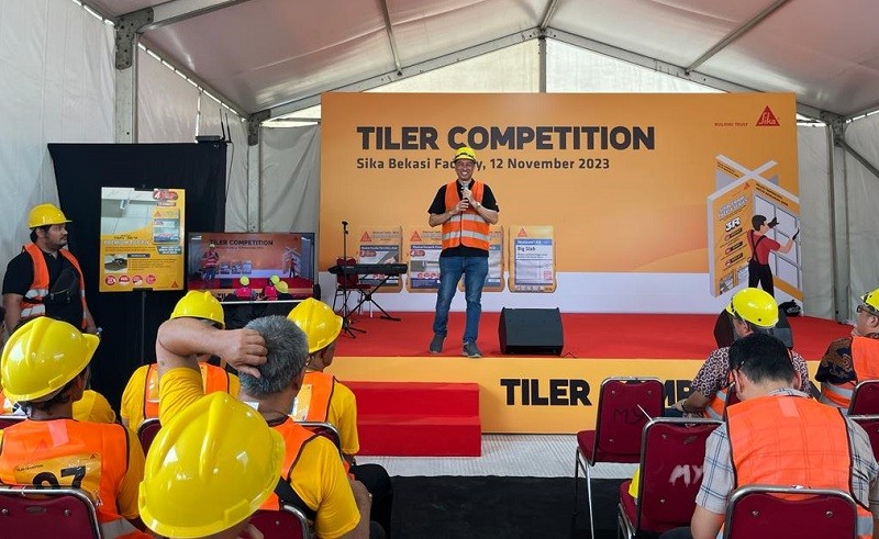 Sika Indonesia Gelar Tiler Competition untuk Tingkatkan Keterampilan Tukang Bangunan 