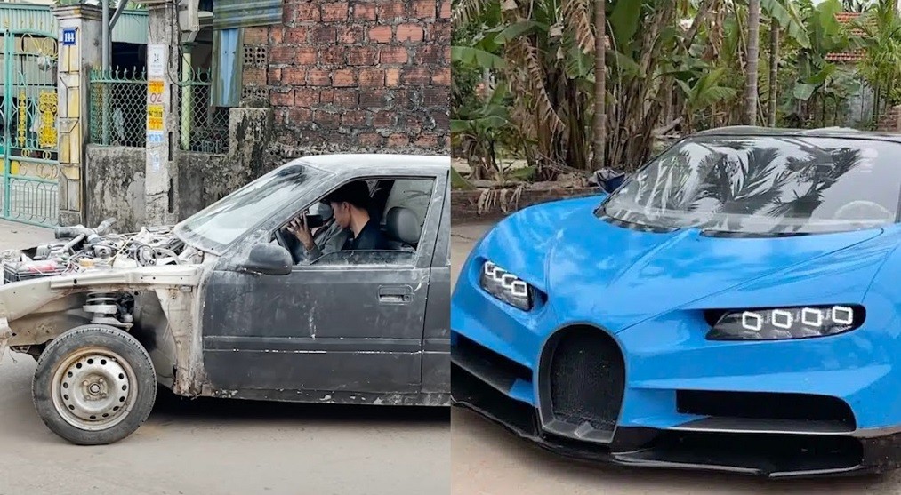 Sobat Miskin, Begini Jika Mobil Rongsok Disulap Jadi Sport Car