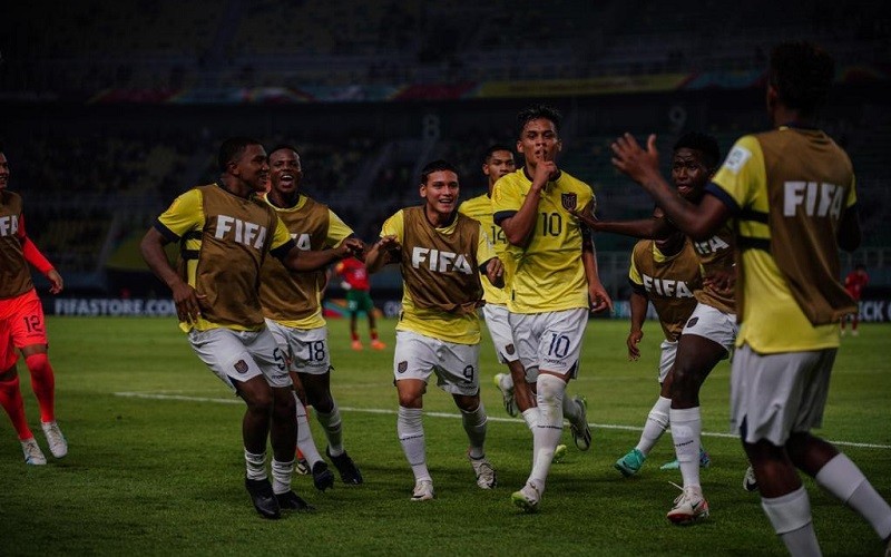 Hasil Piala Dunia U-17 2023: Timnas Ekuador U-17 Bekuk Maroko Lewat Brace Michael Bermudez