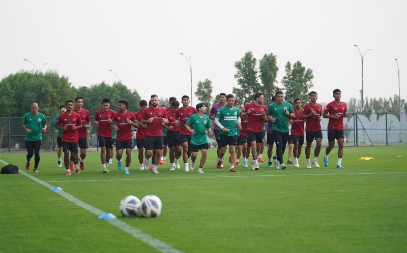 Mulai Bersiap Lawan Irak, Ini Kondisi Timnas Indonesia
